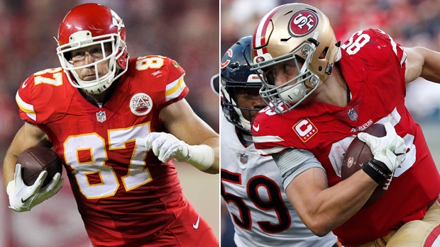 Travis Kelce George Kittle