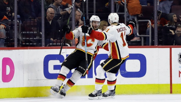 Brodie s OT goal leads Flames past Flyers TSN.ca