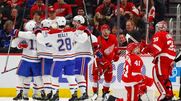 Second-period Scoring Helps Canadiens Beat Red Wings - TSN.ca