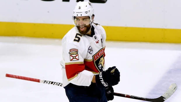 YOU HEAR HIM SCREAM': Panthers' Aaron Ekblad stretchered off ice after  apparent knee injury