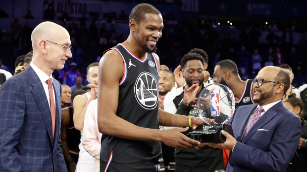 Giannis Antetokounmpo scores 30 to help Team LeBron James beat Team Kevin  Durant in NBA all-star game