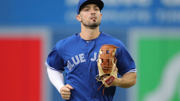 Jays OF Grichuk dealing with plantar fasciitis 
