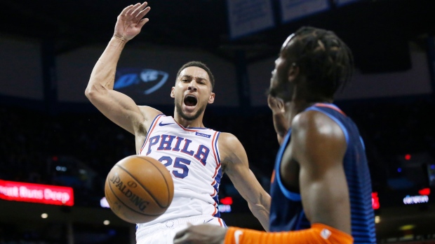 Harris, Simmons lead 76ers past Thunder - TSN.ca