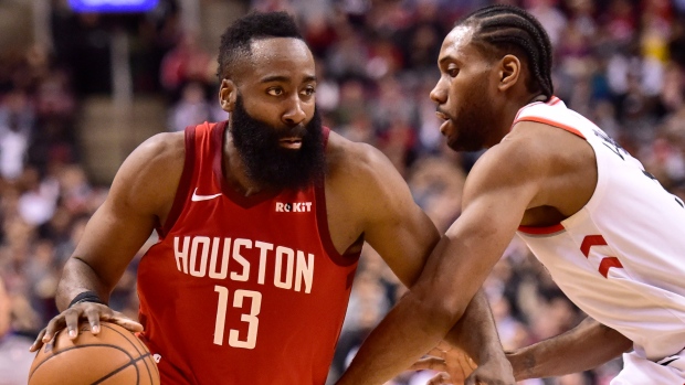 James Harden and Kawhi Leonard 