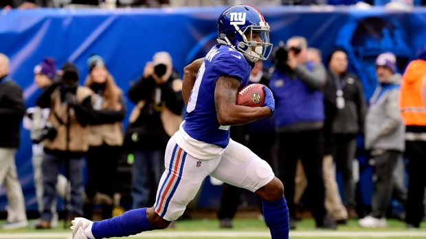 Giants receiver Corey Coleman out for season with torn ACL