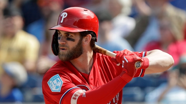 Bryce Harper's Eyeblack is on point!