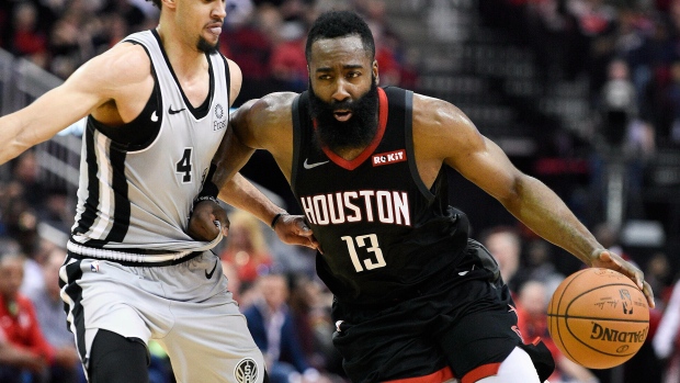 Rockets' Harden Ties Career-best 61 In Win - TSN.ca