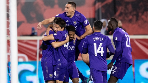 Sacha Kljestan Orlando City Celebrates