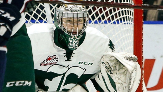 Calgary Flames Prospect Dustin Wolf Named CHL Goaltender Of The Year ...