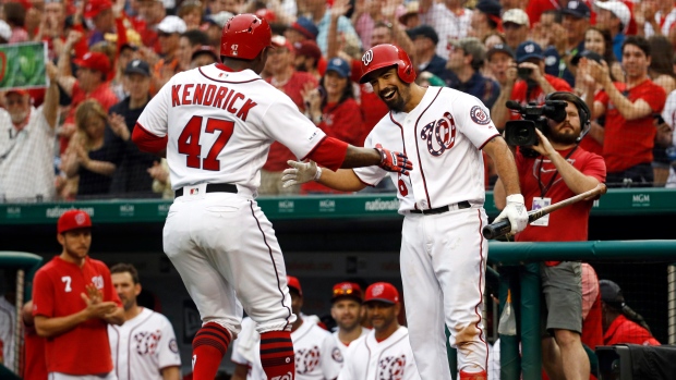 World Series: Davey Martinez teared up when Ryan Zimmerman hit homer