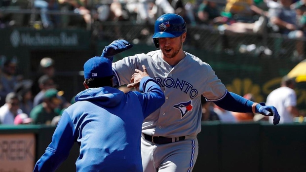 Randal Grichuk's sensational catch sets up Rockies' two-game sweep