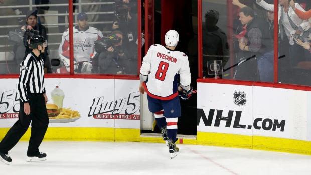 Video: Alex Ovechkin Knocks Out Carolina Hurricanes Rookie in Fight