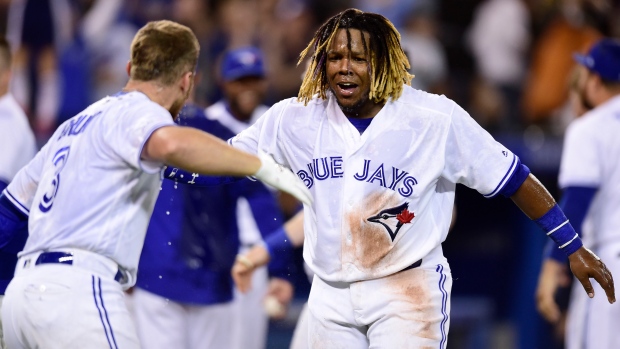 Vladimir Guerrero Jr. and Randal Grichuk Go Back to Back - Stadium