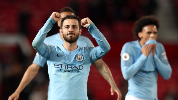 Man City wins to get back on top of EPL - TSN.ca