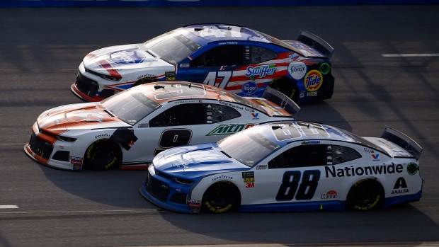 Chase Elliott Ryan Preece Alex Bowman