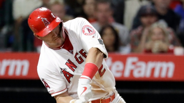 Trout's 3-run homer powers Angels' rally against Blue Jays