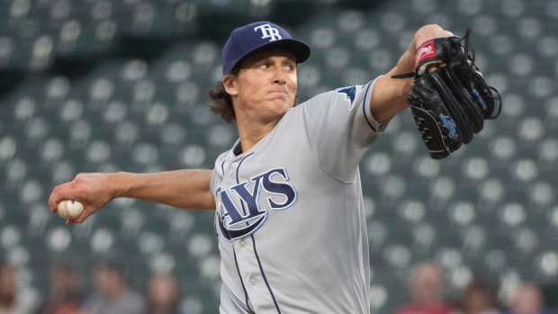 Tampa Bay Rays' Tyler Glasnow out 4-6 weeks with mild ...