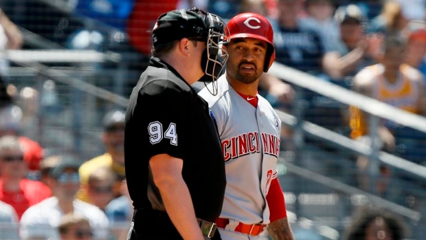 Matt Kemp homers in the Cincinnati Reds' spring training opener