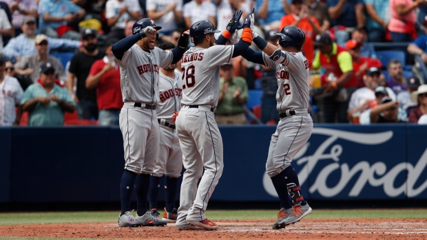 Alex Bregman hits grand slam in Astros' win over Angels