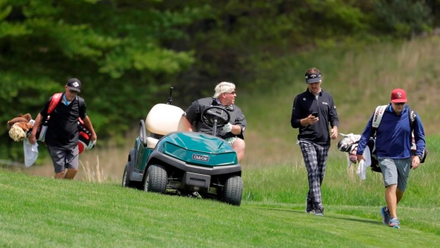 John Daly Says Cart A Disadvantage At Pga On Hilly Bethpage