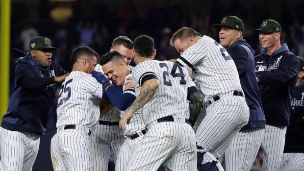 Yankees AL East Champions 2019