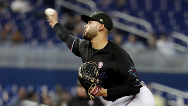 Marlins' Pablo Lopez strikes out first nine Braves to set MLB record