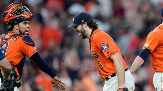 Jake Marisnick of the Houston Astros makes a diving catch on a