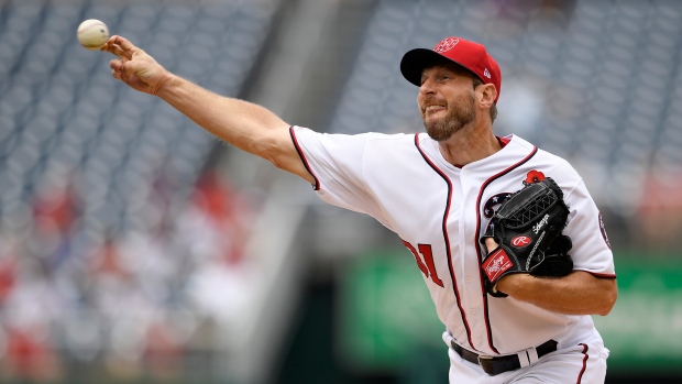 Scherzer pitches complete game, leads Nats over Miami, joins wife for birth  of first son