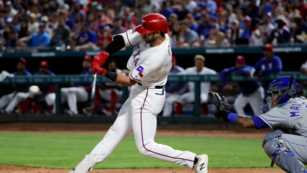 Joey Gallo's first career grand slam leads Texas Rangers past Kansas ...