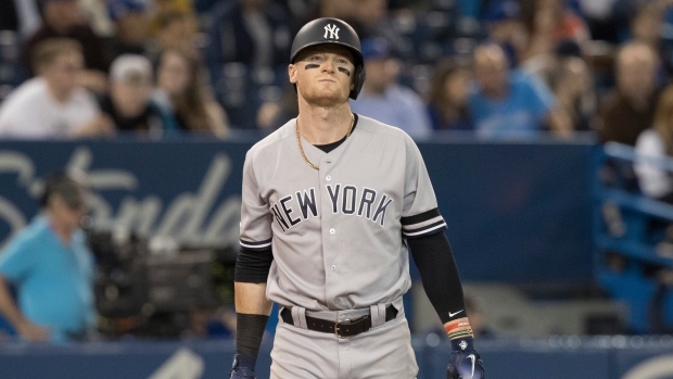 Clint Frazier glad to get start with Yankees near full strength