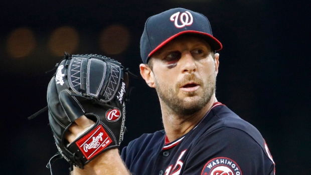 Nationals ace Max Scherzer not starting Game 5 of World Series because of  neck and back spasms