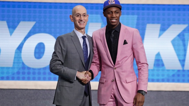 Adam silver RJ Barrett