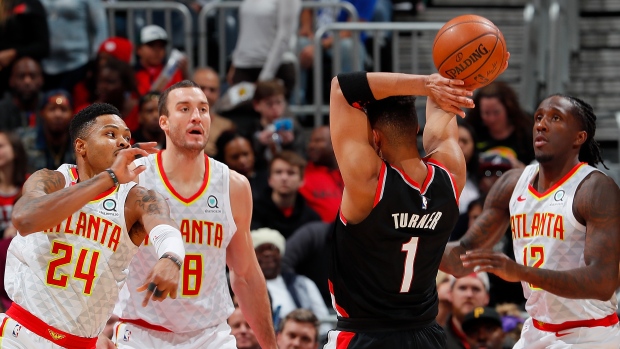 Portland Trail Blazers Reportedly Trade Evan Turner To The Atlanta Hawks For Kent Bazemore Tsn Ca