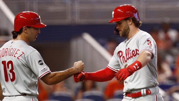 Bryce Harper is 15th player in MLB history to reach 50 career
