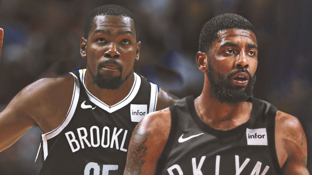 Brooklyn Nets stars Kevin Durant, Kyrie Irving 'know' a trade is 'unlikely  to happen,' league source says 