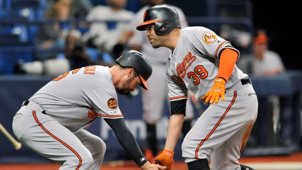 Trey Mancini's Two-Homer Night Downs Guardians - Sports