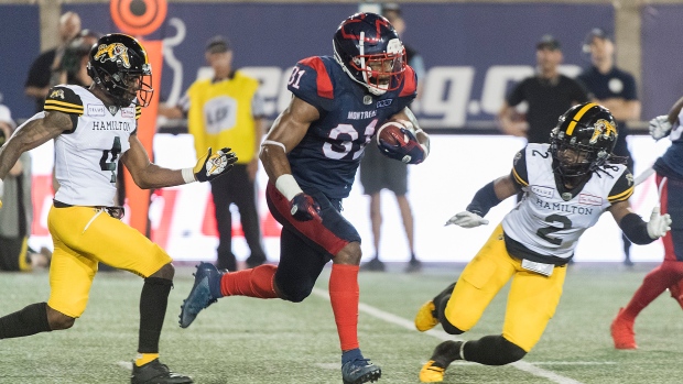 Montreal Alouettes' William Stanback scores three touchdowns in 36-29 ...