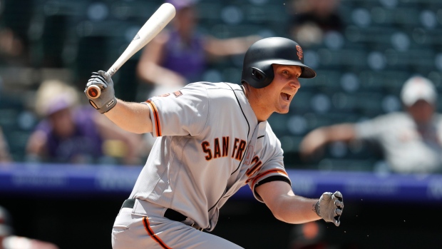 SF Giants: Is Alex Dickerson's roster spot in danger?