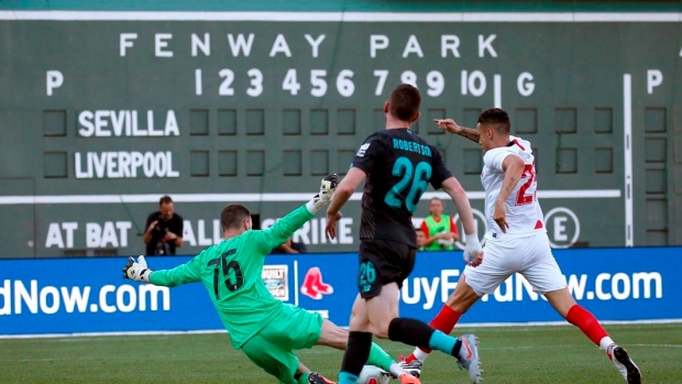 Fenway Park soccer