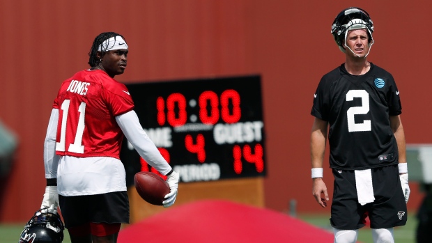 Julio Jones to attend training camp after reaching agreement with Falcons