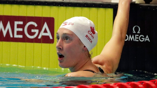 Canadian women swim to bronze in freestyle relay at world championships ...