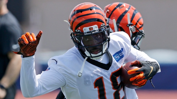 A.J. Green Returns To Practice