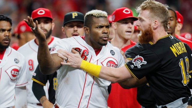 Fight Night! Puig in Middle of Another Pirates-Reds Brawl