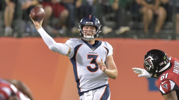 Canadian-American quarterback Brett Rypien to start for Denver