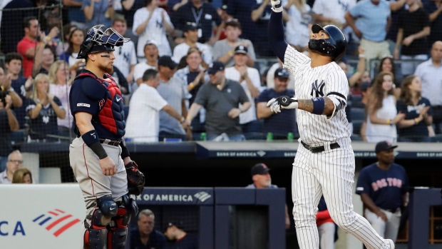  Gleyber Torres and Christian Vazquez