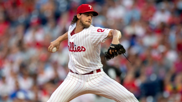 Aaron Nola provides stellar outing to beat Giants