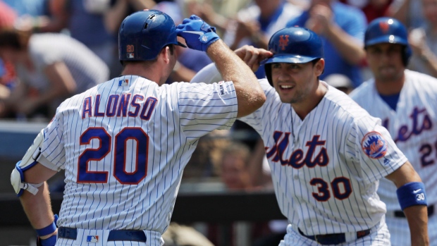 Alonso reaches 30 homers, 100 RBIs as Mets top Phillies 7-2