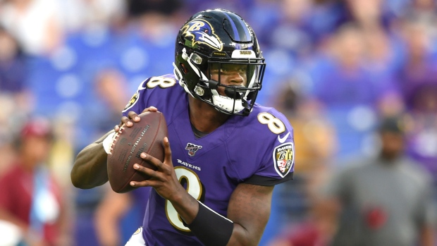 Lamar Jackson, Baltimore Ravens defeat Jacksonville Jaguars