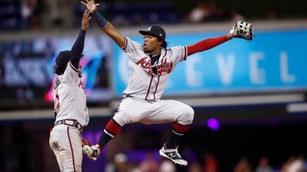 Ronald Acuna Jr. Hits Two Homers As Atlanta Braves Beat Miami Marlins 