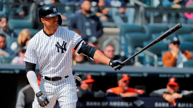 New York Yankees' Giancarlo Stanton prepares for return to Miami